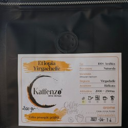 Etiopia Yirgacheffe pachet cafea boabe 200 gr