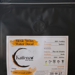 Mexic Decaf Swiss Water pachet cafea boabe 200 gr