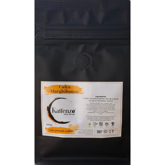 Marghiloman pachet cafea boabe 200 gr Cafea boabe