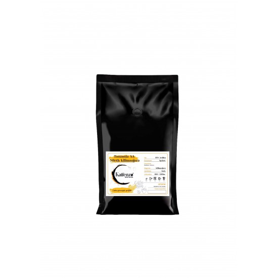 Tanzania AA North Kilimanjaro pachet cafea boabe 200 gr Cafea boabe